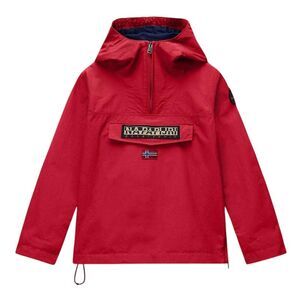 Napapijri Childrens/Kids Rainforest Half Zip Long-Sleeved Jacket / Red